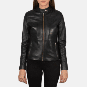 Rave Leather Biker Jacket